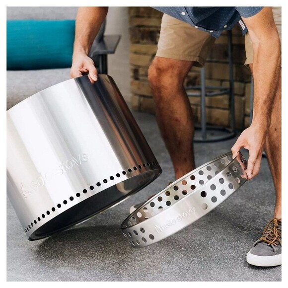 Solo Stove Bonfire Stand - Durable 304 Stainless Steel, Heat-Resistant, Portable - Picture 2 of 10